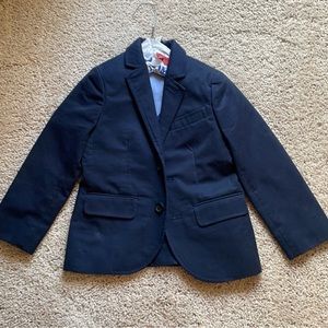 J.Crew Crewcuts Navy suit jacket and vest
